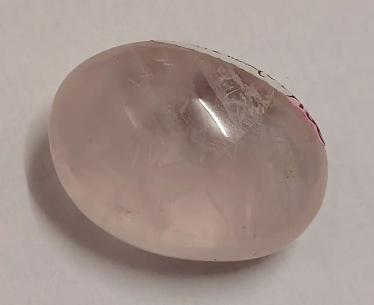 Quartz rose roulée