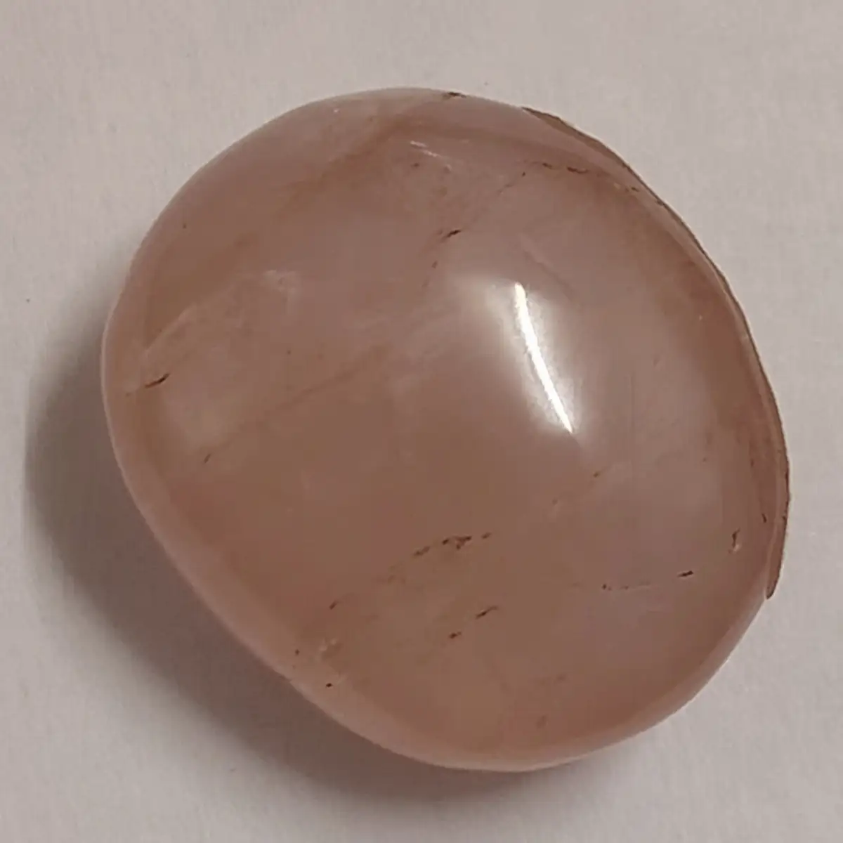 Quartz rose roulée