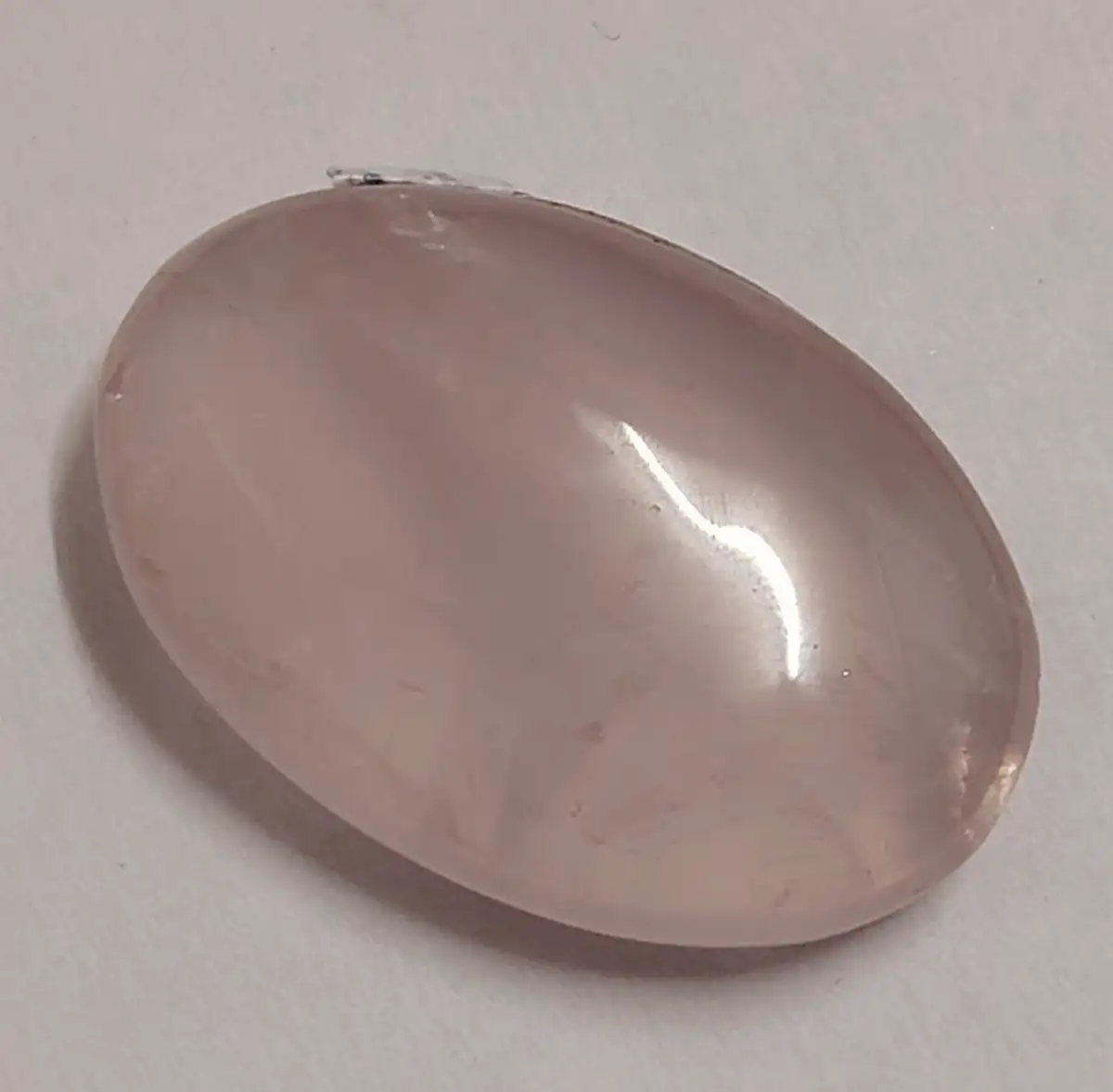 Quartz rose roulée