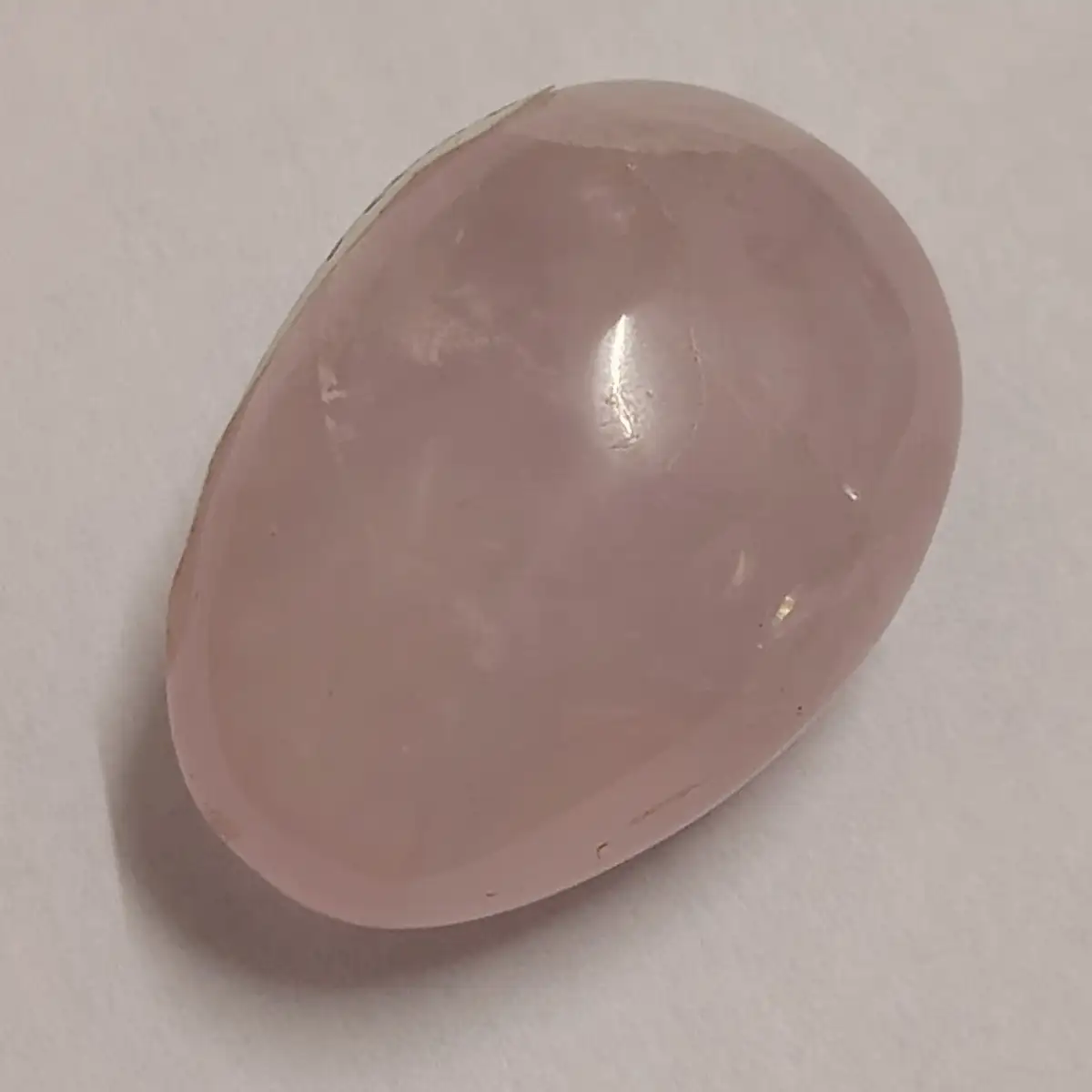 Quartz rose roulée