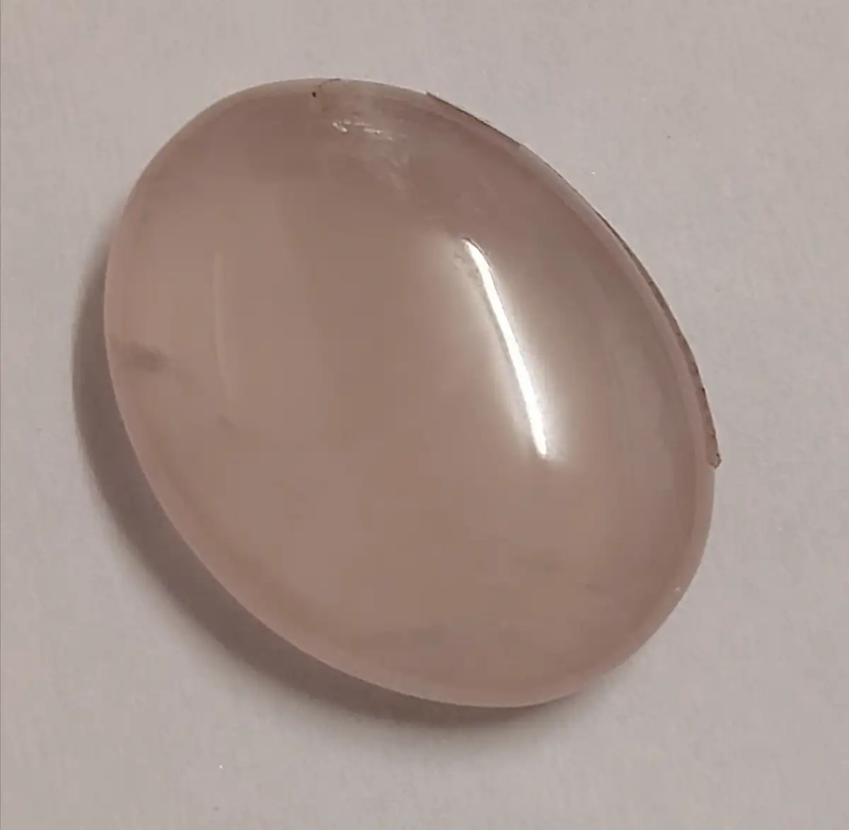 Quartz rose roulée