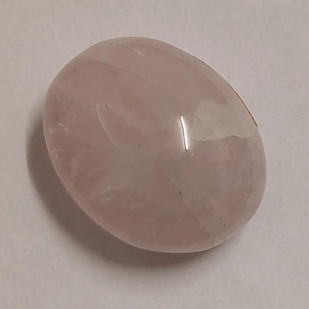 Quartz rose roulée