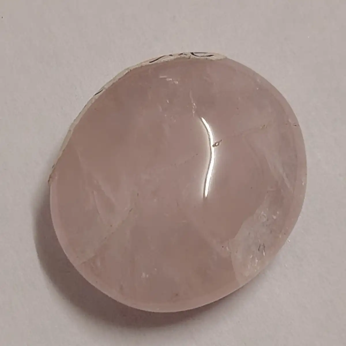 Quartz rose roulée