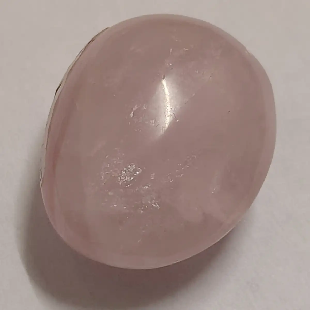 Quartz rose roulée