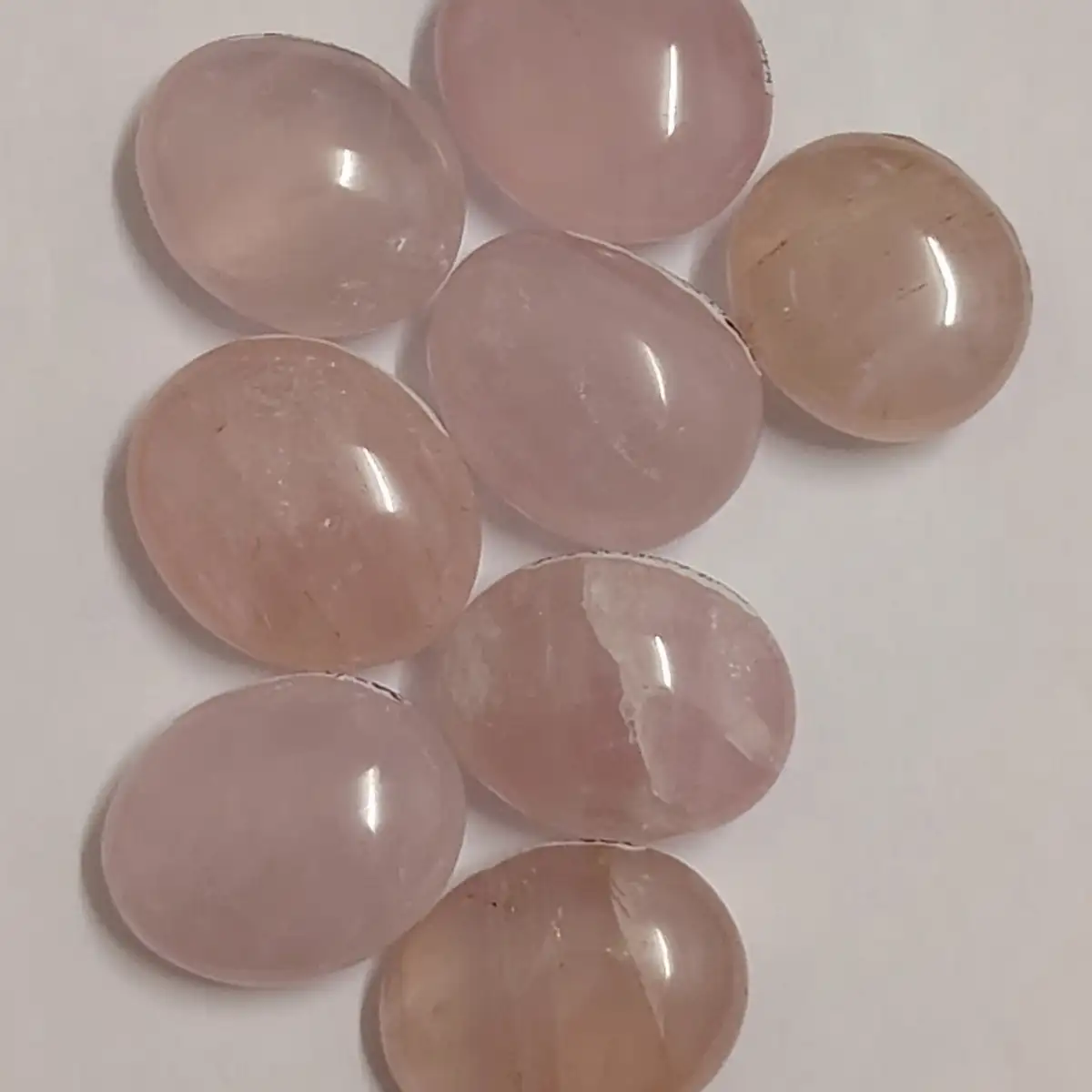 Quartz rose roulée