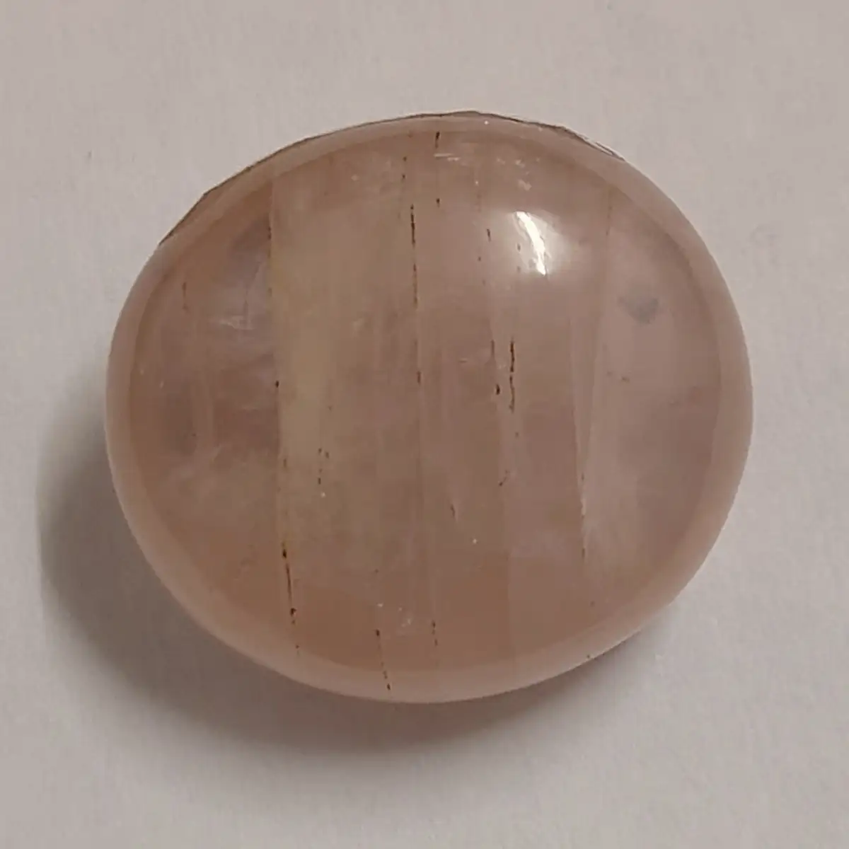 Quartz rose roulée