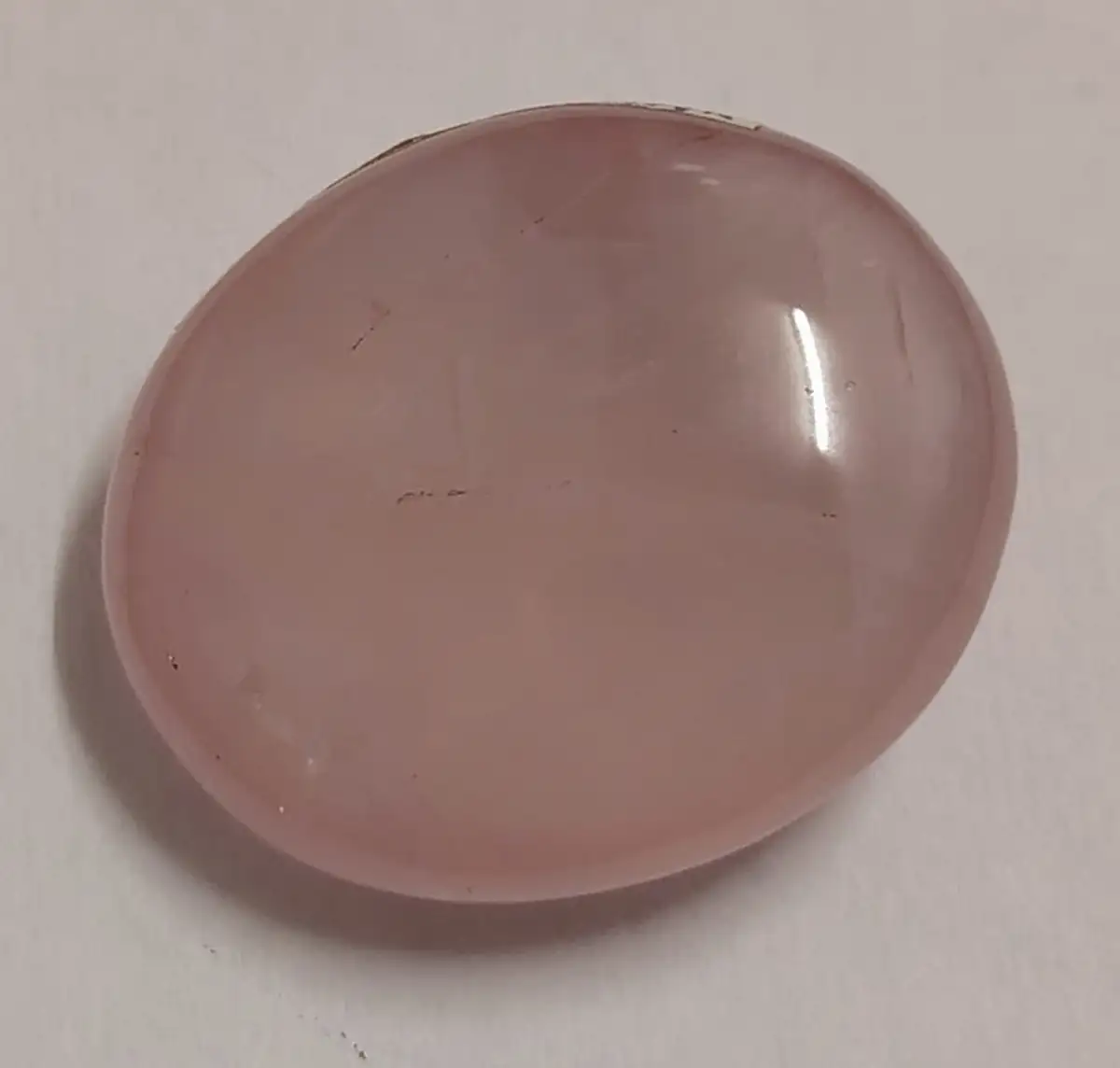 Quartz rose roulée