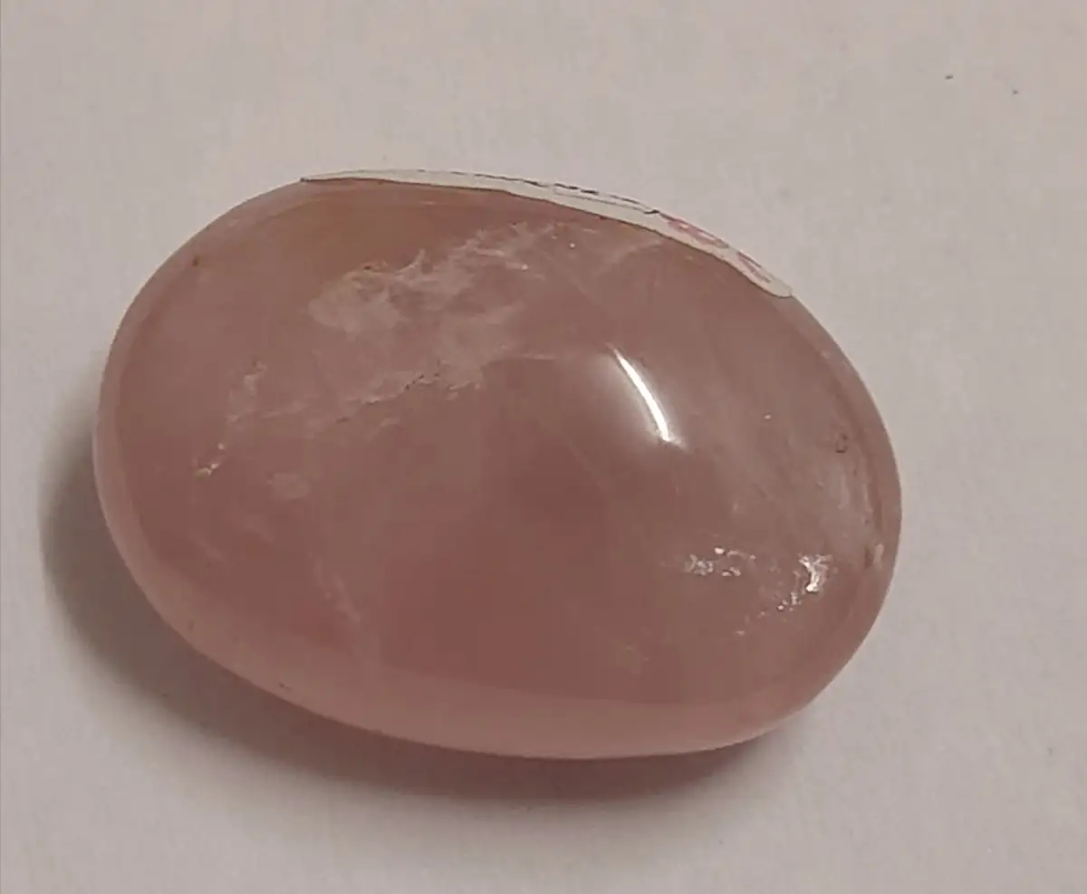 Quartz rose roulée