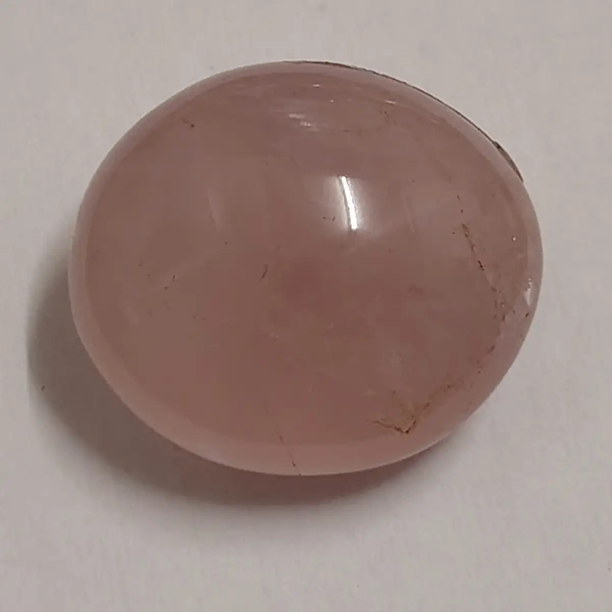 Quartz rose roulée