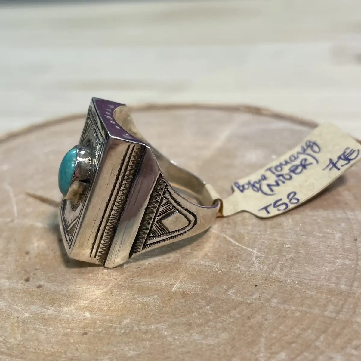 Bague touareg pierre