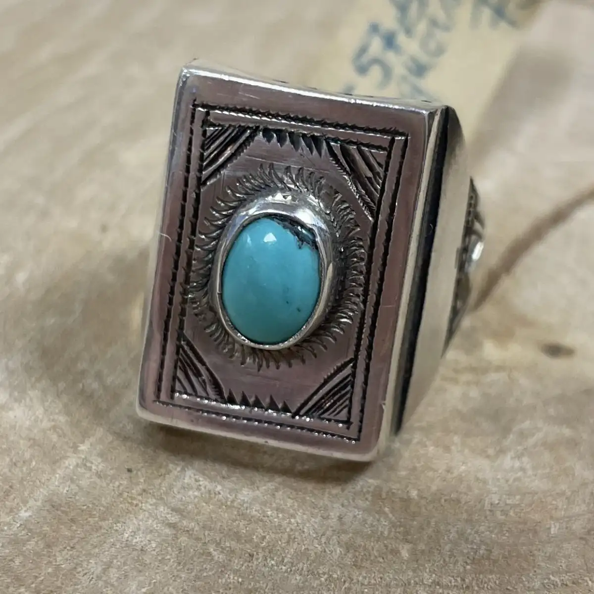 Bague touareg pierre