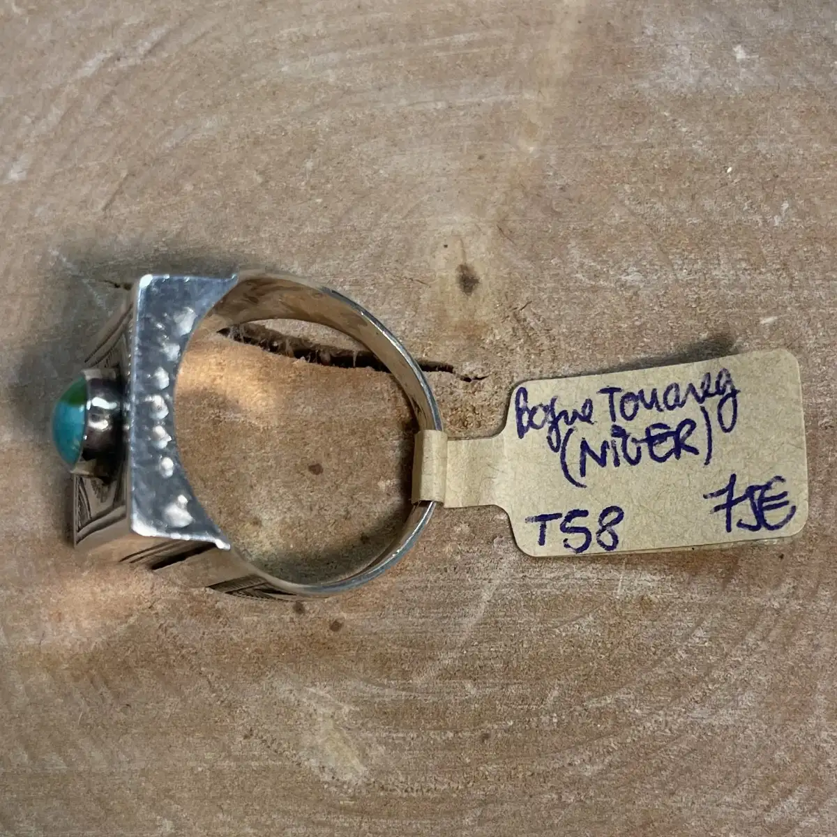 Bague touareg pierre