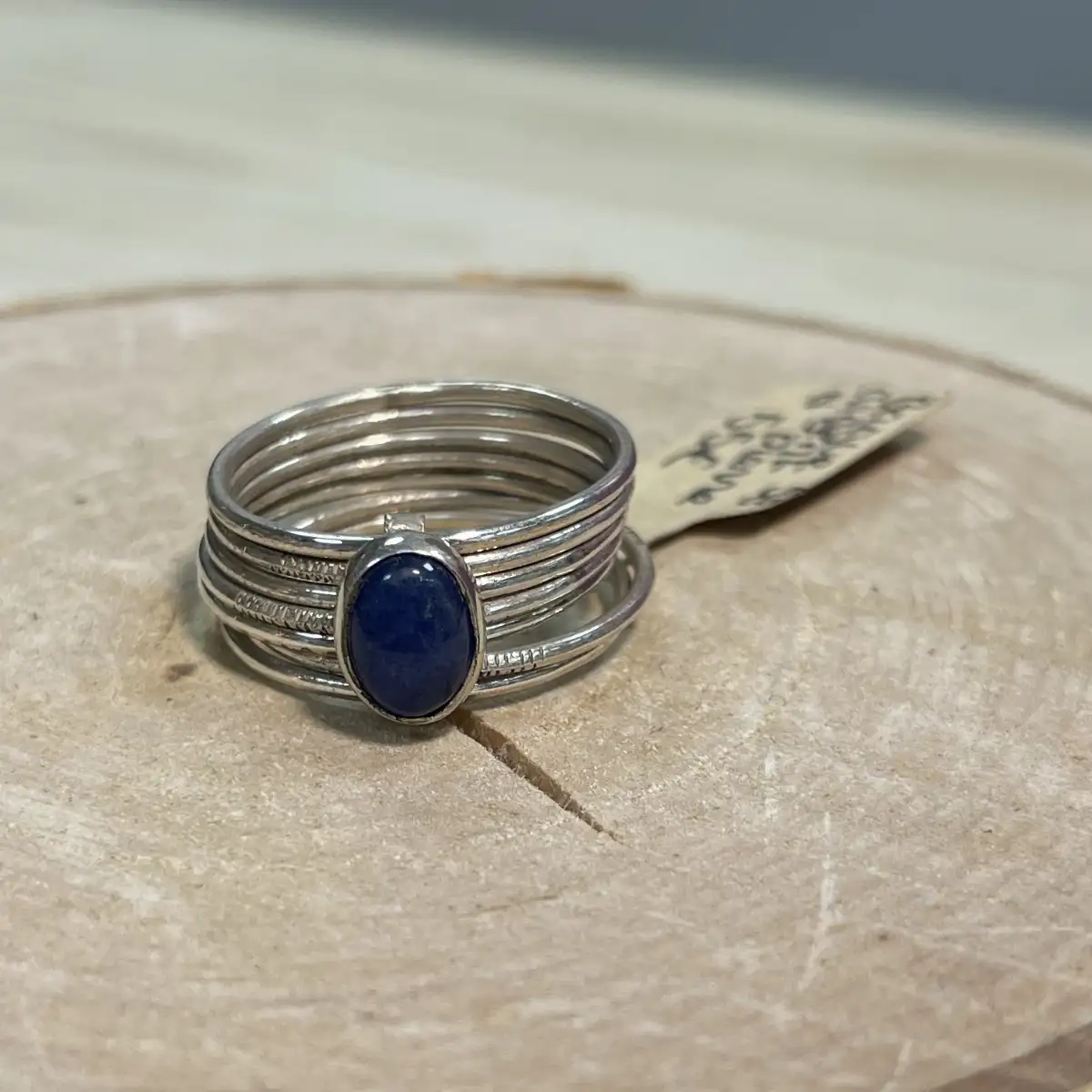 Bague touareg multi anneau pierre