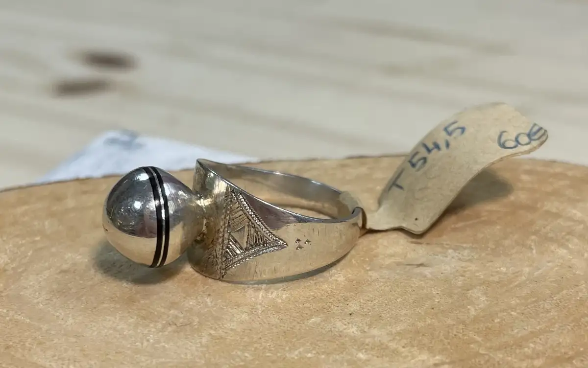 Bague touareg boule