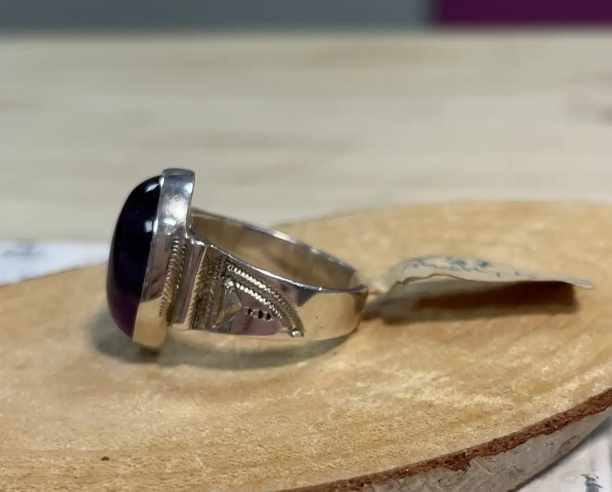 Bague touareg grosse pierre