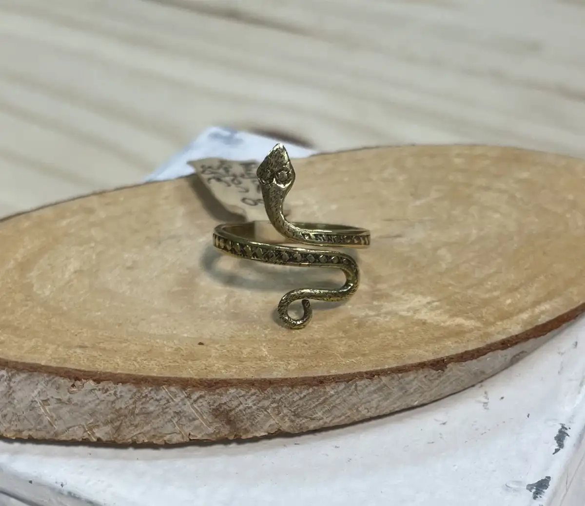 Bague touareg Laiton réglable