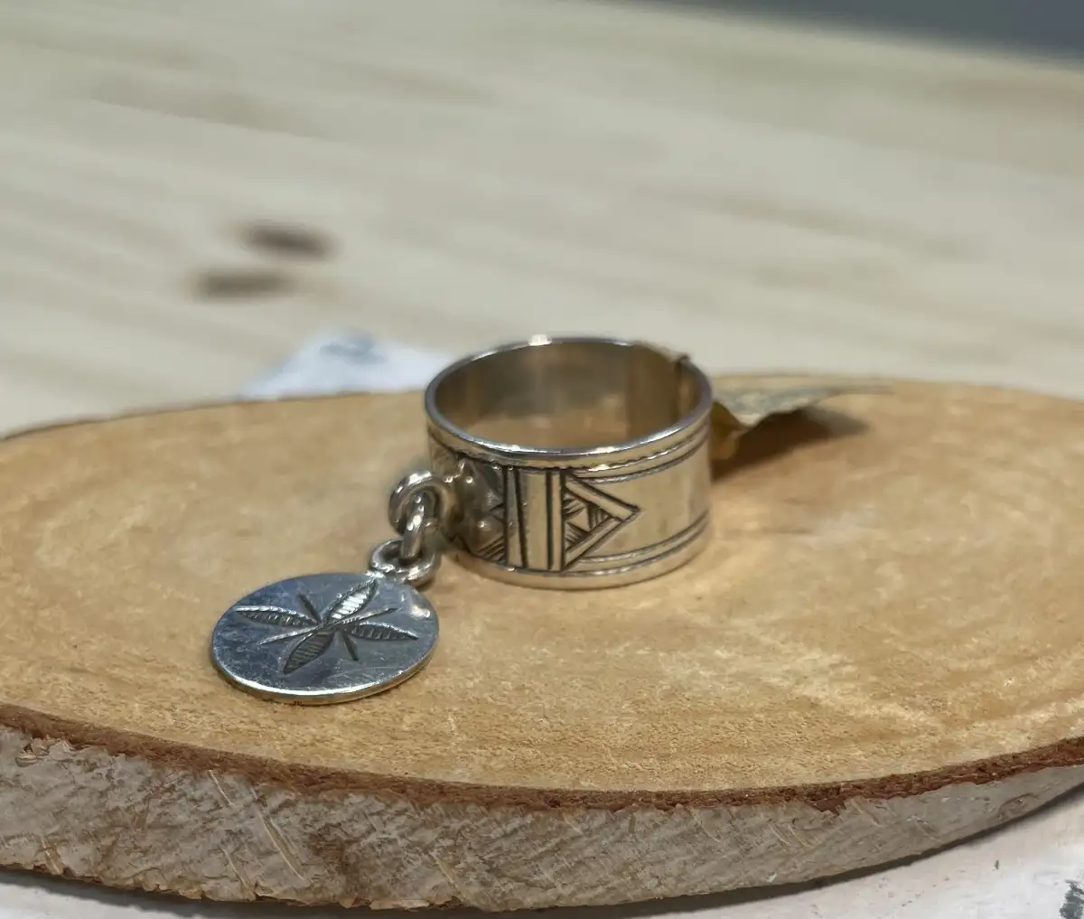 Bague touareg breloque