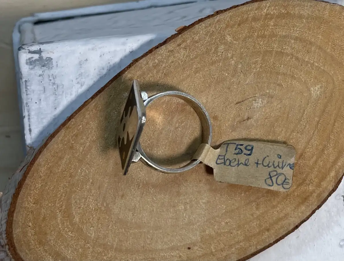 Bague touareg carré