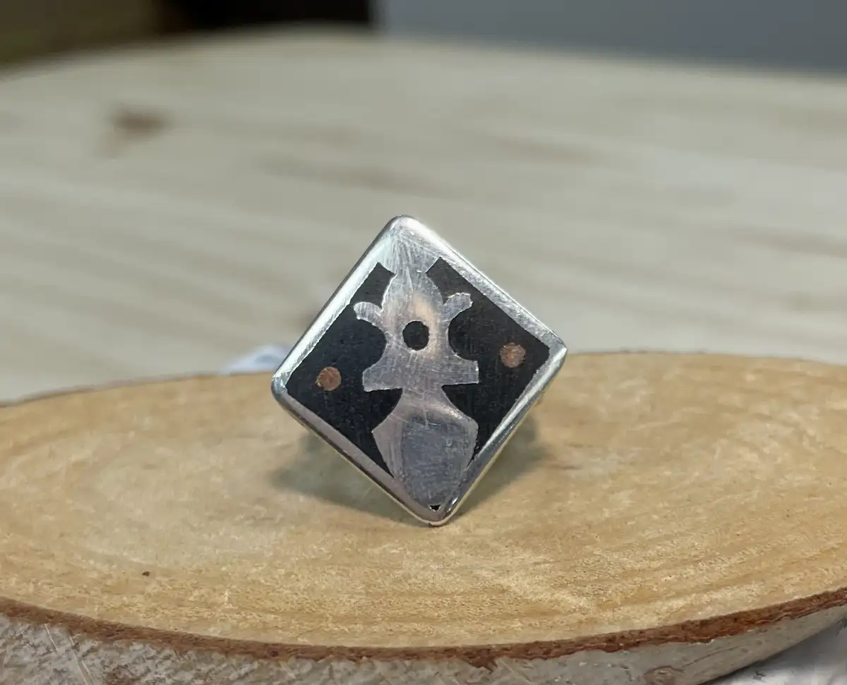 Bague touareg carré