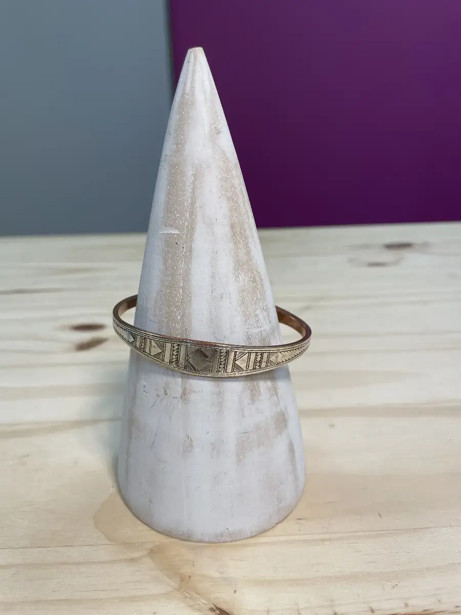 Bracelet touareg cuivre+argent