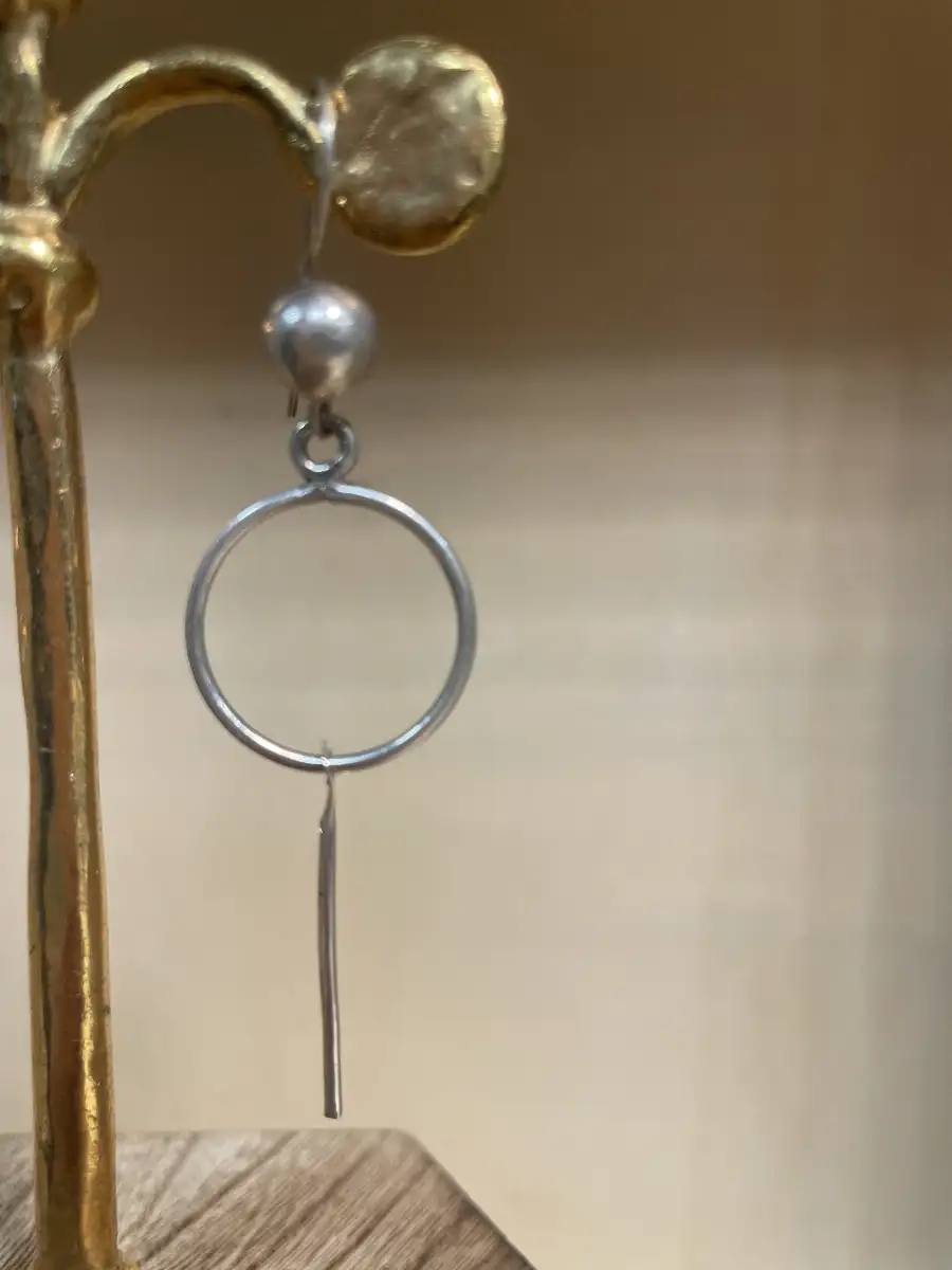 Boucle d'oreille touareg formes modernes