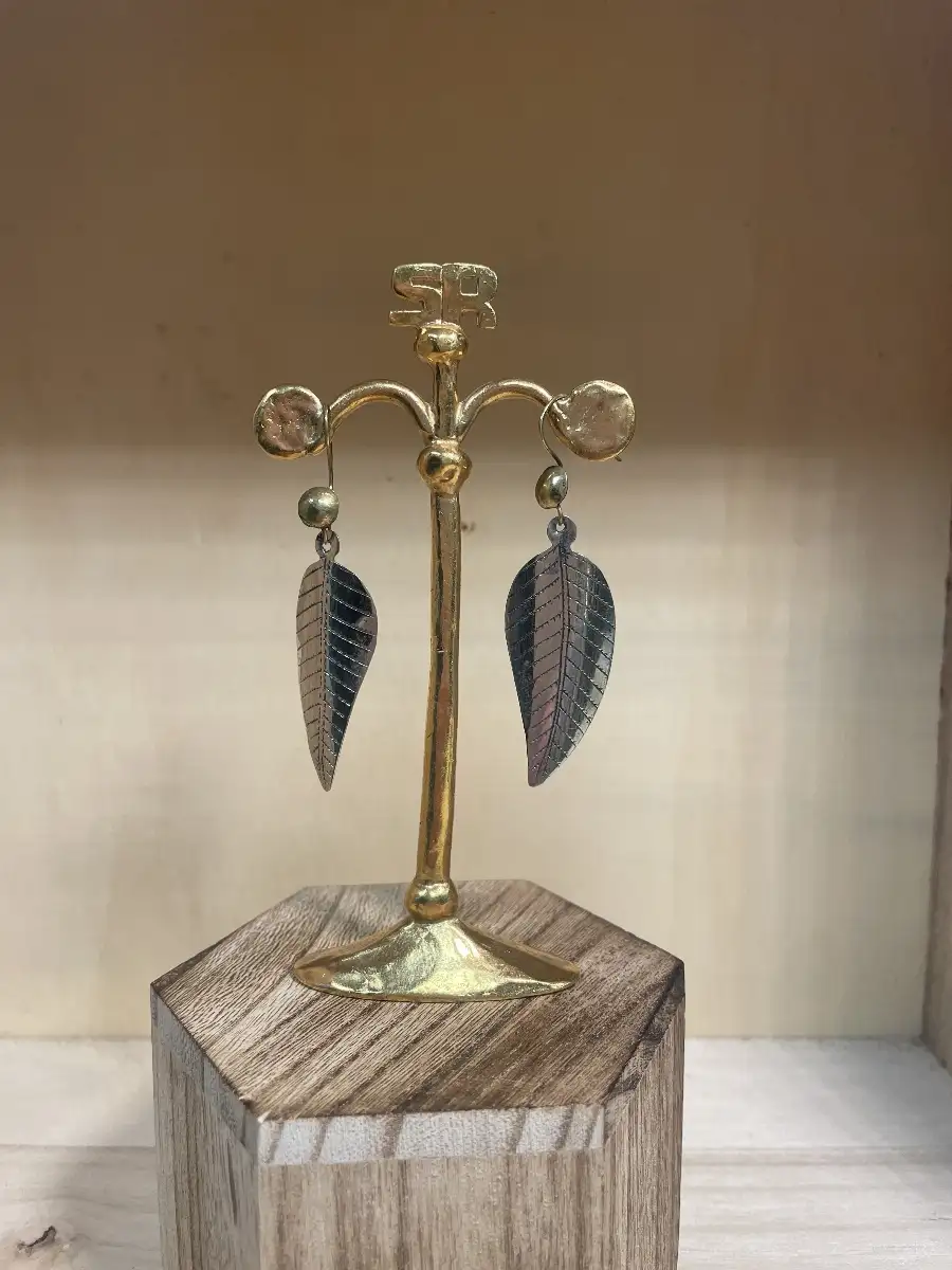 Boucle d'oreille touareg avec Laiton