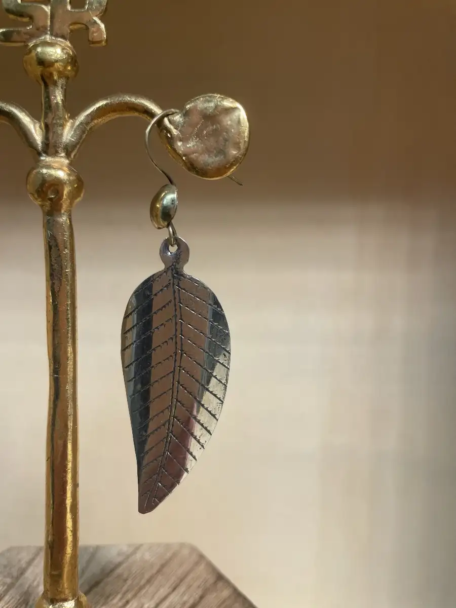 Boucle d'oreille touareg avec Laiton